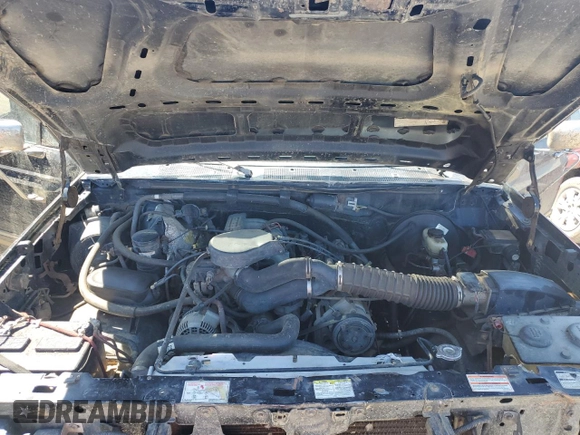 1996 Ford Bronco Custom with VIN 1FMEU15H6TLB18163, listed as a Copart auction lot 51802494 with 151,134 mi miles and Salvage Title. Bid and sale history available at DreamBid. Image 11.