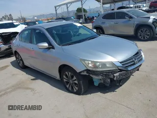2014 Honda Accord LX z VIN 1HGCR2F39EA108474, wystawiony jako IAAI lot #41826805 z przebiegiem 224 219 mil mil oraz . Historia ofert i sprzedaży dostępna na DreamBid. Obrazek 1.
