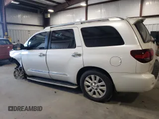 2018 Toyota Sequoia Platinum with VIN 5TDDY5G17JS161207, listed as a Copart auction lot 49031823 with 63,158 mi miles. Bid and sale history available at carsss.com. Image 2.