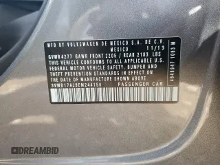 2014 Volkswagen Jetta SE с VIN 3VWD17AJ9EM244150, выставлен на аукционе Copart как лот 55618065 с пробегом 159 232 миль миль и Списание • Salvage title. История ставок и продаж доступна на DreamBid. Изображение 13.