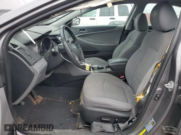 2011 Hyundai Sonata GLS with VIN 5NPEB4AC1BH151659, listed as a Copart auction lot 47637095 with 126,333 mi miles and Salvage Title. Bid and sale history available at carsss.com. Image 7.
