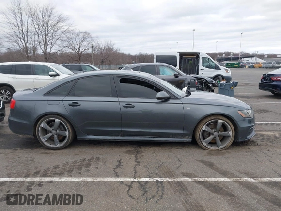 2015 Audi A6 3.0L TDI Prestige with VIN WAUHMAFC9FN036678, listed as a IAAI auction lot 41741472 with 87,932 mi miles. Bid and sale history available at carsss.com. Image 13.