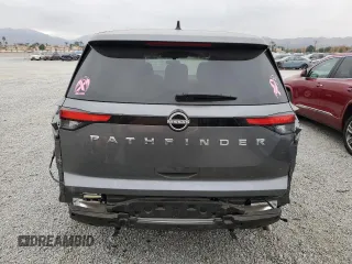 2024 Nissan Pathfinder S with VIN 5N1DR3AAXRC287239, listed as a Copart auction lot 84738974 with 3,891 mi miles and Salvage title. Bid and sale history available at DreamBid. Image 6.
