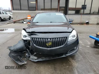 2014 Buick Regal Premium II with VIN 2G4GR5GX4E9308785, listed as a Copart auction lot 44033325 with 117,909 mi miles and Salvage Title. Bid and sale history available at carsss.com. Image 5.