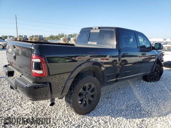2019 Ram 2500 Laramie with VIN 3C6UR5FJ7KG530380, listed as a Copart auction lot 72990104 with 129,767 mi miles and Salvage Title. Bid and sale history available at carsss.com. Image 3.