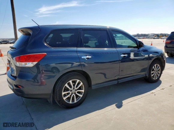 2014 Nissan Pathfinder SV with VIN 5N1AR2MN3EC720437, listed as a Copart auction lot 45662585 with 147,100 mi miles and Clean Title. Bid and sale history available at carsss.com. Image 3.
