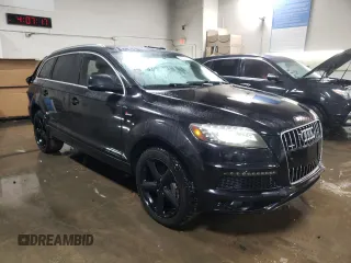 2012 Audi Q7 3.0T S line with VIN WA1DGAFE8CD008344, listed as a Copart auction lot 45141055 with 131,769 mi miles and Salvage Title. Bid and sale history available at carsss.com. Image 4.