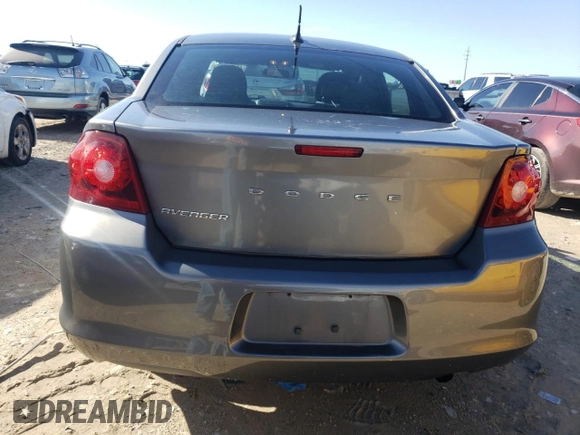 2013 Dodge Avenger with VIN 1C3CDZAB8DN658250, listed as a Copart auction lot 43422505 with 131,862 mi miles and Salvage Title. Bid and sale history available at DreamBid. Image 6.