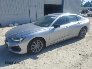 2021 Acura TLX with VIN 19UUB5F34MA004760, listed as a Copart auction lot 61271015 with 64,101 mi miles and Salvage title. Bid and sale history available at DreamBid. Image 1.