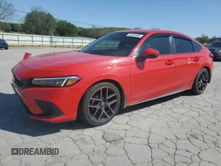 2022 Honda Civic Sport Touring z VIN 19XFL1H80NE010026, wystawiony jako Copart lot #52535585 z przebiegiem 80 696 mil mil oraz Szkoda całkowita • Salvage title. Historia ofert i sprzedaży dostępna na DreamBid. Obrazek 1.