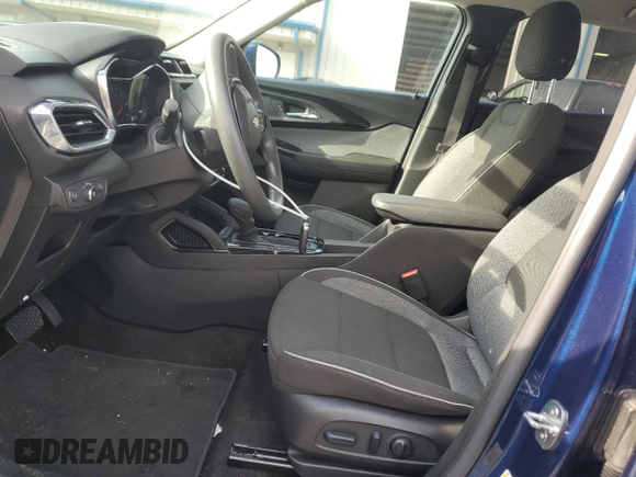 2023 Chevrolet TrailBlazer LT with VIN KL79MPS26PB070794, listed as a Copart auction lot 50756655 with 40,894 mi miles and Salvage Title. Bid and sale history available at DreamBid. Image 7.