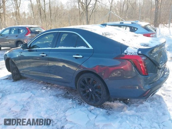 2022 Cadillac CT4 Premium Luxury z VIN 1G6DF5RK9N0118849, wystawiony jako IAAI lot #41587644 z przebiegiem 84 367 mil mil oraz . Historia ofert i sprzedaży dostępna na DreamBid. Obrazek 14.