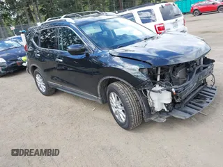 2018 Nissan Rogue SV with VIN KNMAT2MV5JP593778, listed as a IAAI auction lot 42086275 with 133,175 mi miles. Bid and sale history available at carsss.com. Image 1.