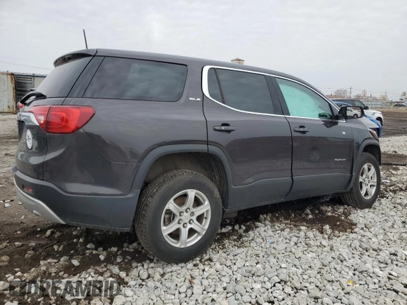 2017 GMC Acadia SLE with VIN 1GKKNKLA8HZ231878, listed as a Copart auction lot 49306635 with Not Provided miles and Salvage Title. Bid and sale history available at DreamBid. Image 3.