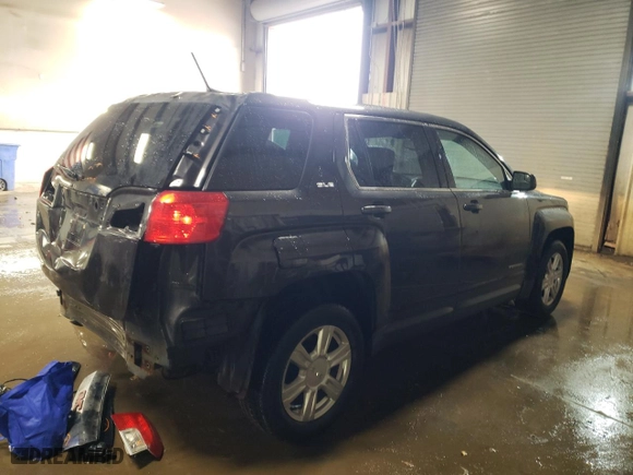 2014 GMC Terrain SLE with VIN 2GKALMEK4E6144358, listed as a Copart auction lot 46620305 with 155,428 mi miles and Salvage Title. Bid and sale history available at carsss.com. Image 3.