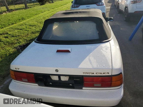 1989 Toyota Celica z VIN JT5ST62K8K7343548, wystawiony jako Copart lot #73774594 z przebiegiem 87 477 mil mil oraz Szkoda całkowita • Salvage title. Historia ofert i sprzedaży dostępna na DreamBid. Obrazek 6.