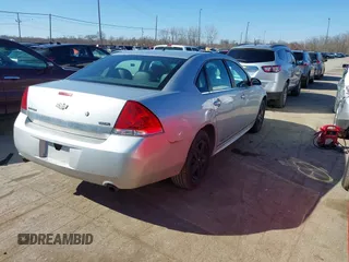 2011 Chevrolet Impala Police Police with VIN 2G1WD5EM3B1119538, listed as a IAAI auction lot 41748825 with 179,235 mi miles. Bid and sale history available at carsss.com. Image 4.