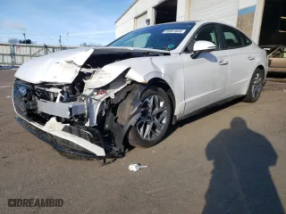 2022 Hyundai Sonata SEL with VIN KMHL14JA8NA227037, listed as a Copart auction lot 45001845 with 30,834 mi miles and Salvage Title. Bid and sale history available at carsss.com. Image 1.