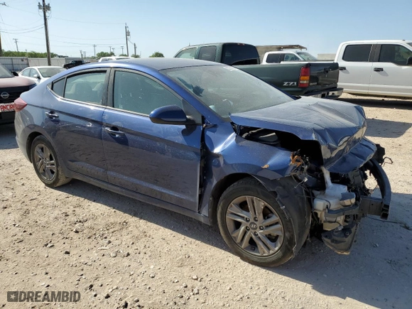 2020 Hyundai Elantra SEL with VIN 5NPD84LF4LH541612, listed as a Copart auction lot 52704395 with 85,949 mi miles and Salvage Title. Bid and sale history available at carsss.com. Image 4.