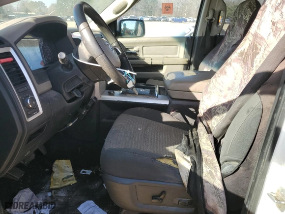 2010 Dodge Ram 1500 ST with VIN 1D7RB1CTXAS178717, listed as a Copart auction lot 45199405 with 298,140 mi miles and Salvage Title. Bid and sale history available at carsss.com. Image 7.