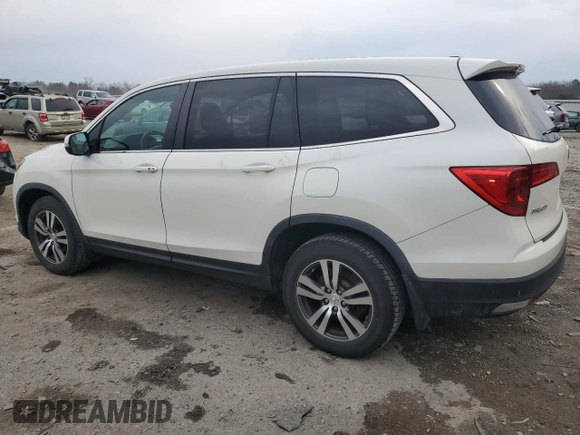 2017 Honda Pilot EX with VIN 5FNYF6H39HB079653, listed as a Copart auction lot 46905335 with 126,475 mi miles and Salvage Title. Bid and sale history available at DreamBid. Image 2.