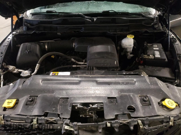 2018 Ram 1500 Big Horn with VIN 1C6RR7GG9JS307284, listed as a Copart auction lot 52587435 with 104,823 mi miles and Salvage title. Bid and sale history available at DreamBid. Image 11.