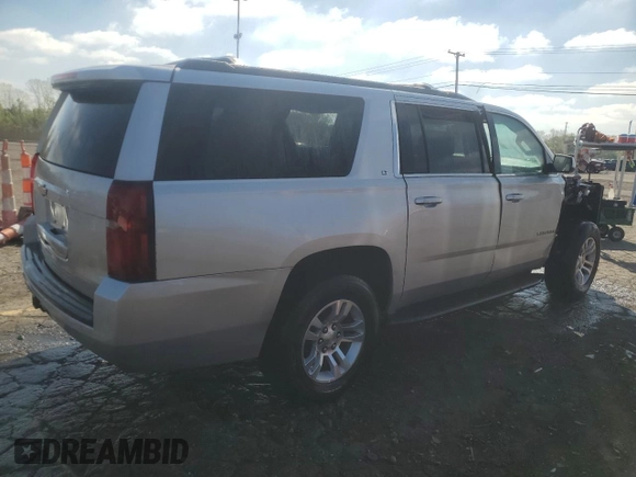 2017 Chevrolet Suburban LT z VIN 1GNSKHKC7HR119543, wystawiony jako Copart lot #54826315 z przebiegiem Nie podano mil oraz Szkoda całkowita • Salvage title. Historia ofert i sprzedaży dostępna na DreamBid. Obrazek 3.