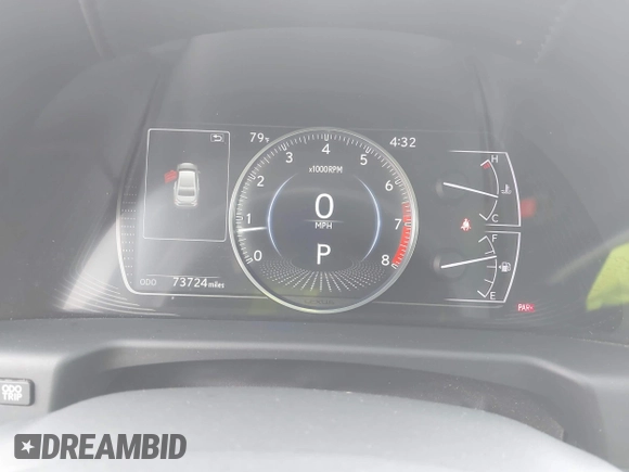 2020 Lexus ES 350 with VIN 58ADZ1B10LU055942, listed as a IAAI auction lot 42423623 with 73,724 mi miles and . Bid and sale history available at DreamBid. Image 7.