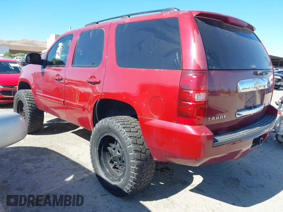 2007 Chevrolet Tahoe LT with VIN 1GNFC13037R231409, listed as a IAAI auction lot 42303972 with 82,550 mi miles and . Bid and sale history available at DreamBid. Image 3.