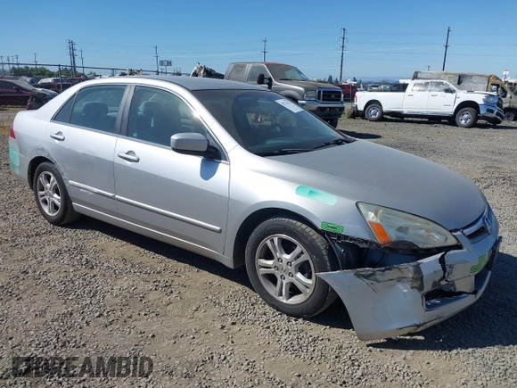 2007 Honda Accord LX SE с VIN 1HGCM56387A192855, выставлен на аукционе IAAI как лот 42773321 с пробегом 143 115 миль миль и . История ставок и продаж доступна на DreamBid. Изображение 1.