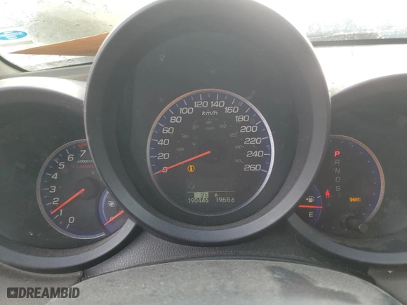 2009 Acura RDX with VIN 5J8TB18219A800544, listed as a Copart auction lot 47539815 with 190,446 mi miles and Salvage Title. Bid and sale history available at carsss.com. Image 9.