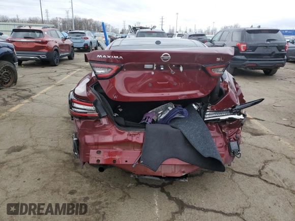 2020 Nissan Maxima SL with VIN 1N4AA6DV6LC366919, listed as a Copart auction lot 86270464 with 70,340 mi miles and Non repairable. Bid and sale history available at DreamBid. Image 6.