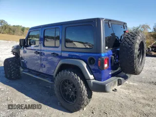 2018 Jeep Wrangler Unlimited Sport z VIN 1C4HJXDN6JW201107, wystawiony jako Copart lot #81801164 z przebiegiem 69 956 mil mil oraz Szkoda całkowita • Salvage title. Historia ofert i sprzedaży dostępna na DreamBid. Obrazek 2.