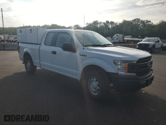 2018 Ford F-150 XL with VIN 1FTEX1C59JKD46536, listed as a Copart auction lot 63029325 with 111,644 mi miles and Clean title. Bid and sale history available at DreamBid. Image 4.