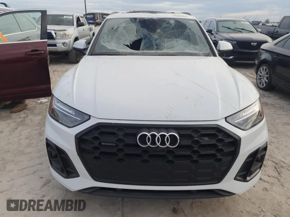 2023 Audi Q5 S line Premium Plus с VIN WA1E2AFY4P2148552, выставлен на аукционе Copart как лот 76286624 с пробегом 14 827 миль миль и Списание • Salvage title. История ставок и продаж доступна на DreamBid. Изображение 5.