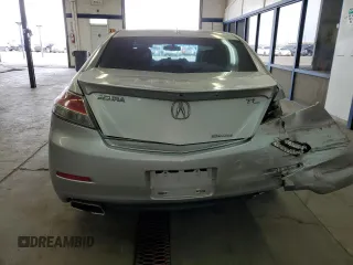 2012 Acura TL Tech Auto with VIN 19UUA9F5XCA004286, listed as a Copart auction lot 52723415 with 164,498 mi miles and Salvage Title. Bid and sale history available at carsss.com. Image 6.