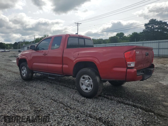 2017 Toyota Tacoma SR with VIN 5TFRX5GN2HX092247, listed as a Copart auction lot 58508895 with 76,478 mi miles and Salvage title. Bid and sale history available at DreamBid. Image 2.