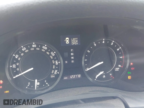 2010 Lexus IS 350 C with VIN JTHFE2C27A2501055, listed as a IAAI auction lot 42149205 with 123,778 mi miles and . Bid and sale history available at DreamBid. Image 7.