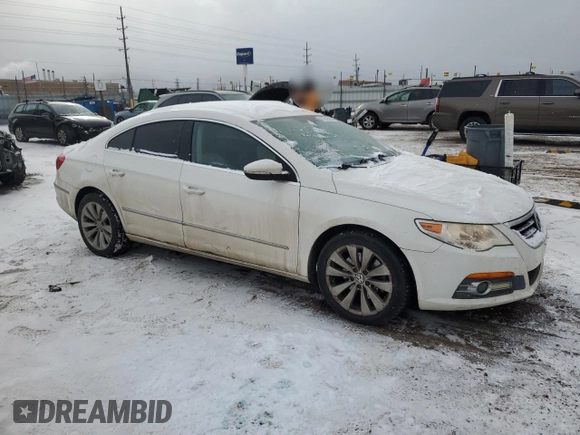 2010 Volkswagen CC Sport with VIN WVWNN7ANXAE549686, listed as a Copart auction lot 87531595 with 151,449 mi miles and Clean Title. Bid and sale history available at carsss.com. Image 4.