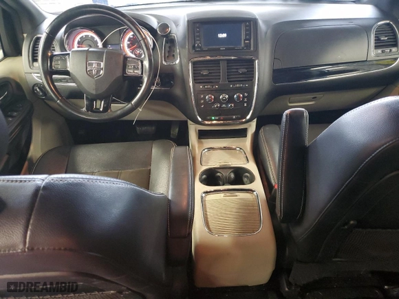 2019 Dodge Grand Caravan SXT with VIN 2C4RDGCG0KR556685, listed as a Copart auction lot 87197364 with 96,054 mi miles and Salvage Title. Bid and sale history available at carsss.com. Image 8.