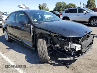2018 Audi A3 Sedan Premium with VIN WAUAUGFF6J1091328, listed as a Copart auction lot 67236414 with 37,164 mi miles and Salvage Title. Bid and sale history available at carsss.com. Image 4.