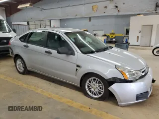 2008 Ford Focus SE with VIN 1FAHP35N98W184583, listed as a Copart auction lot 63604564 with 107,804 mi miles and Salvage Title. Bid and sale history available at carsss.com. Image 4.
