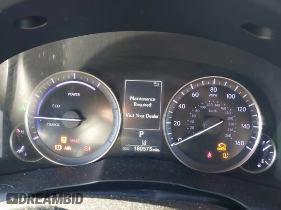 2017 Lexus ES 300h with VIN JTHBW1GG8H2146273, listed as a IAAI auction lot 41825380 with 180,575 mi miles and . Bid and sale history available at DreamBid. Image 7.
