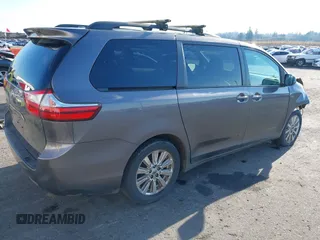 2017 Toyota Sienna LE with VIN 5TDJZ3DC2HS154993, listed as a IAAI auction lot 41372165 with 151,300 mi miles. Bid and sale history available at carsss.com. Image 4.