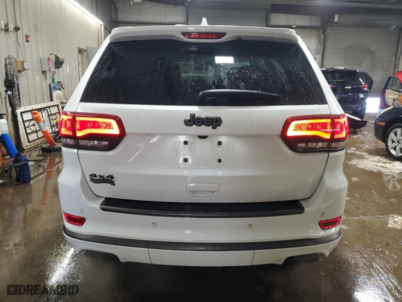 2021 Jeep Grand Cherokee Overland with VIN 1C4RJFCGXMC527435, listed as a Copart auction lot 49642405 with 84,485 mi miles and Salvage Title. Bid and sale history available at carsss.com. Image 6.