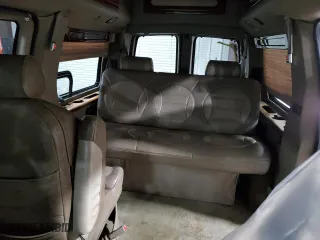 2005 GMC Savana Cargo Van YF7 Upfitter with VIN 1GDFG15T351212872, listed as a Copart auction lot 43239545 with 163,499 mi miles and Salvage Title. Bid and sale history available at carsss.com. Image 10.