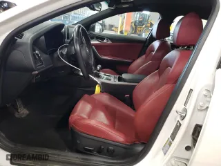 2019 Kia Stinger GT with VIN KNAE35LC0K6045212, listed as a Copart auction lot 52312874 with 73,185 mi miles and Salvage Title. Bid and sale history available at carsss.com. Image 7.