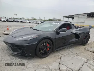 2022 Chevrolet Corvette 3LT z VIN 1G1YC2D45N5117773, wystawiony jako Copart lot #49688125 z przebiegiem 15 660 mil mil oraz Szkoda całkowita • Salvage title. Historia ofert i sprzedaży dostępna na DreamBid. Obrazek 1.