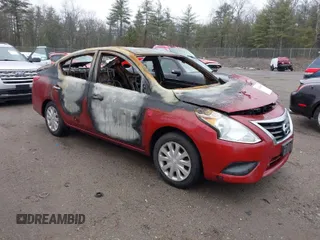 2016 Nissan Versa S with VIN 3N1CN7AP3GL802870, listed as a IAAI auction lot 41906788 with 44,000 mi miles. Bid and sale history available at carsss.com. Image 1.