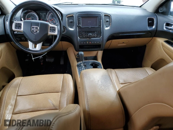 2012 Dodge Durango Citadel with VIN 1C4SDJET2CC192580, listed as a Copart auction lot 49098225 with 166,325 mi miles and Salvage Title. Bid and sale history available at DreamBid. Image 8.